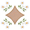 Floral Placement (Square Hoop)