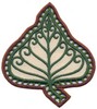 Poplar Leaf (freestanding applique)
