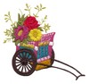 Cart with Flowers