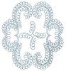 Curlicue Pattern (Square Hoop)