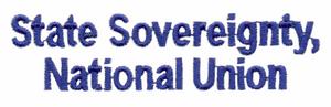 Illinois Motto - State Sovereignty, National Union