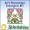 Art Nouveau Designs #1 - Pack