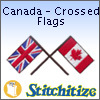 Canada - Crossed Flags - Pack