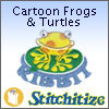 Cartoon Frogs & Turtles - Pack