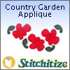 Country Garden Applique - Pack