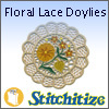 Floral Lace Doylies - Pack