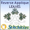 Reverse Applique Leaves - Pack
