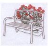 Rose Bench Outlines