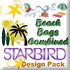 Beach Bags Combined Design Pack