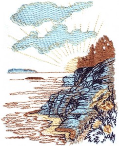 Seaside Cliffs Landscape ( small )