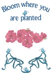Bloom Where You Are Planted (MacroHoop)