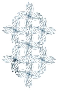 Pinwheel Flowers (MacroHoop)