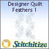 Designer Quilt Feathers 1 - Pack
