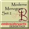 Moderne Monogram Set 2