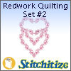 Redwork Quilting Set #2 - Pack