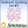Redwork Quilting Set #3 - Pack