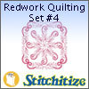 Redwork Quilting Set #4 - Pack