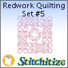 Redwork Quilting Set #5 - Pack