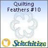 Quilting Feathers #10 - Pack