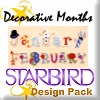 Decorative Months Design Pack