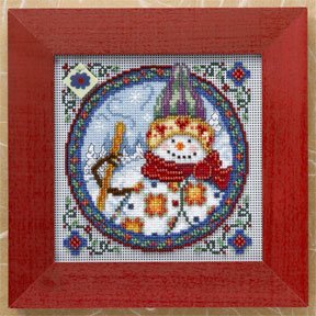 Northern Snowman Cross Stitch Kit
