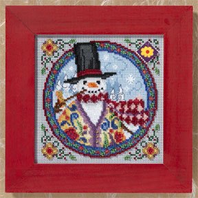 Eastern Snowman Cross Stitch Kit