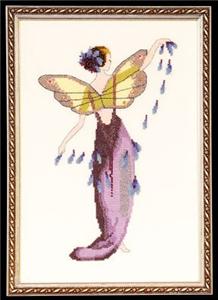 Lavender (Spring Garden Pixie Couture Collection) Cross Stitch Pattern