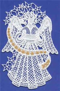 Freestanding Lace Angel 2009 (Small)