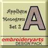 Applique Monogram Set 3
