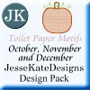 Toilet Paper Motifs: October November December