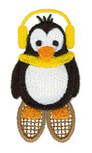 Snow Shoeing Penguin