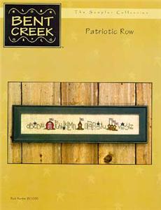 Patriotic Row Cross Stitch Pattern