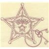 Sheriff badge large