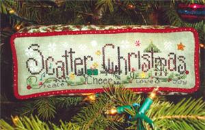 Scatter Christmas Cross Stitch Pattern