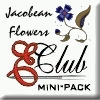 Spring Jacobean Flowers Mini Pack