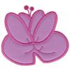 Water lily applique