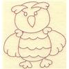 Owl redwork