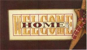 Welcome Home - Cross Stitch Pattern