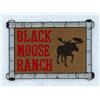Black Moose Ranch Sign