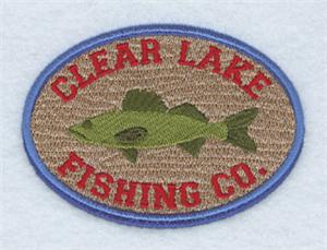 Clear Lake Fishing Sign