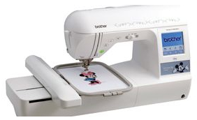 Brother® PE-780, PE-780D sewing machine.
