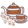 Teapot and teacup small