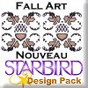 Fall Art Nouveau Design Pack