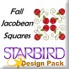 Fall Jacobean Squares Design Pack