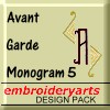 Avant Garde Monogram 5