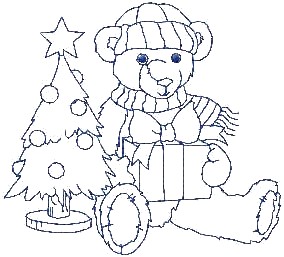 Christmas Tree Bear