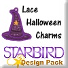 Lace Halloween Charms Design Pack