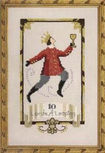 Ten Lords A Leaping Cross Stitch Pattern