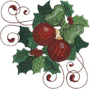 Red Ornament Pair