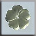 Mill Hill Glass Treasures / 5 Petal Flower Matte Jonquil 12005